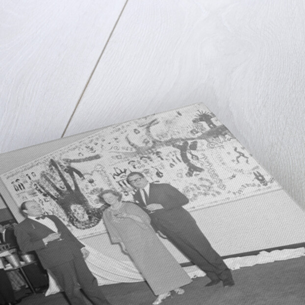 Unveiling mural at Casino, Douglas by Manx Press Pictures