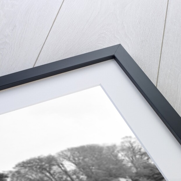 Building of Geoff Duke's garage, Isle of Man by Manx Press Pictures