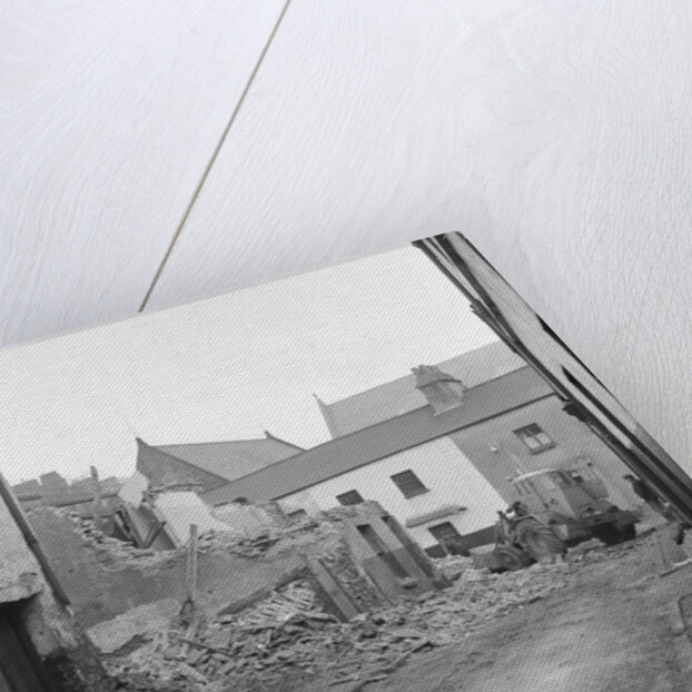 Demolition of Chester Street, Douglas by Manx Press Pictures