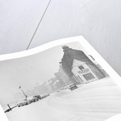 Snow, North Quay, Douglas by Manx Press Pictures