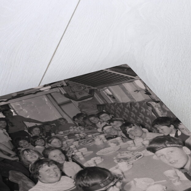 Children on H.M.S. Manxman by Manx Press Pictures