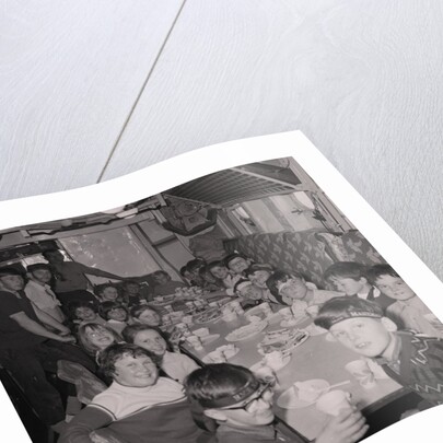 Children on H.M.S. Manxman by Manx Press Pictures