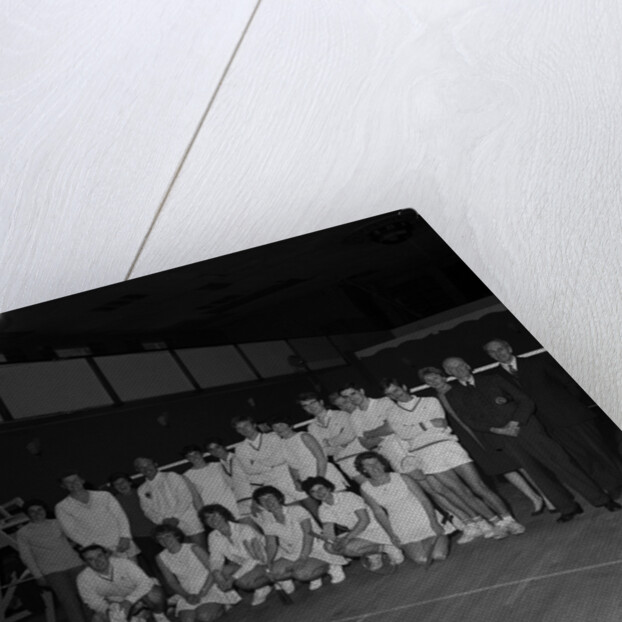 Badminton at Holiday Centre, Isle of Man by Manx Press Pictures