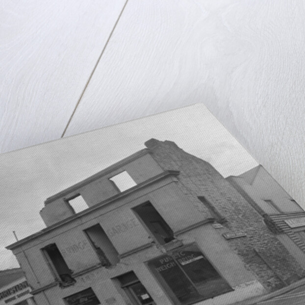 Weighbridge demolition, Isle of Man by Manx Press Pictures