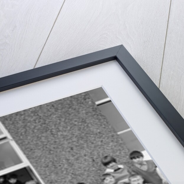 Donkey with children, Isle of Man by Manx Press Pictures