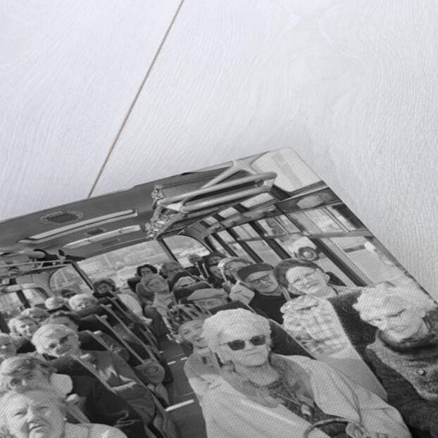 Pensioners coach trip, Isle of Man by Manx Press Pictures