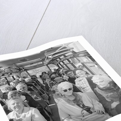 Pensioners coach trip, Isle of Man by Manx Press Pictures