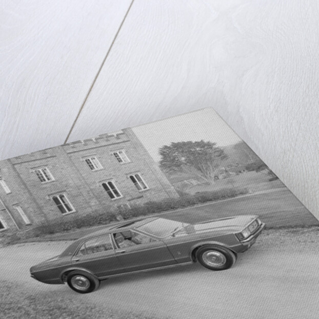 New Ford Granada car, The Nunnery, Douglas by Manx Press Pictures