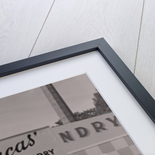 Clucas' laundry cleaners van by Manx Press Pictures