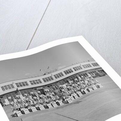 British Airways Girls, Ronaldsway Airport by Manx Press Pictures