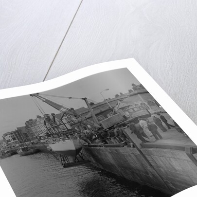 Boat launch on Douglas North Quay by Manx Press Pictures