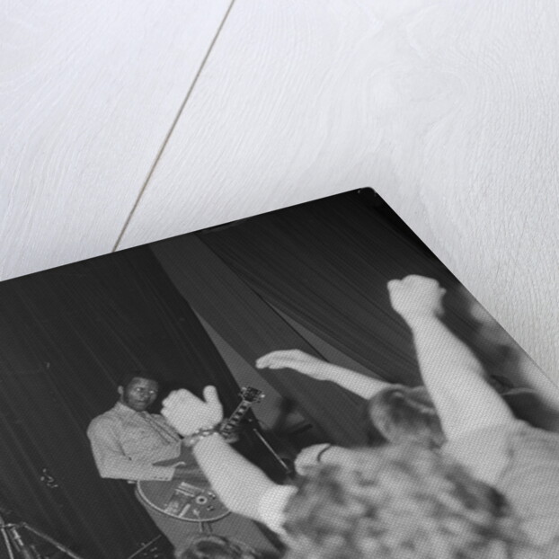 Chuck Berry on stage at the Lido by Manx Press Pictures