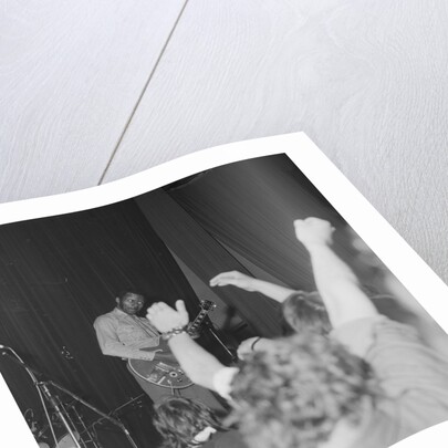 Chuck Berry on stage at the Lido by Manx Press Pictures