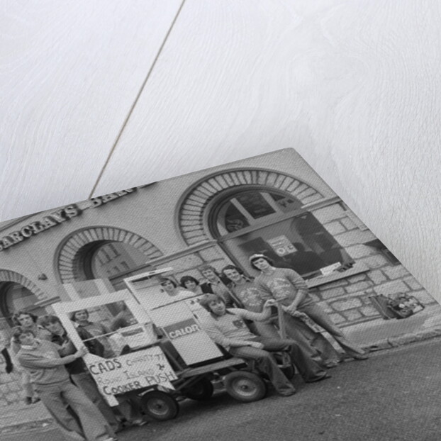 Sponsored cooker push, Castletown by Manx Press Pictures