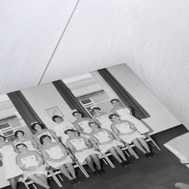 Student nurses, Noble's Hospital, Douglas by Manx Press Pictures