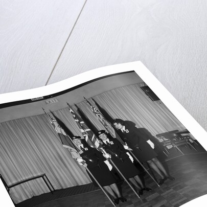 Royal British Legion Standard Completion, Villiers, Douglas by Manx Press Pictures