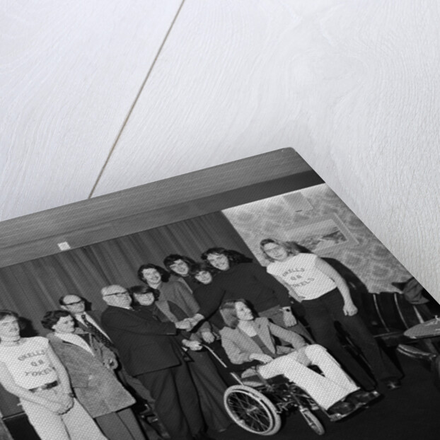 Wheelchair presentation, Quarterbridge, Douglas by Manx Press Pictures