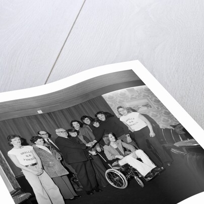 Wheelchair presentation, Quarterbridge, Douglas by Manx Press Pictures