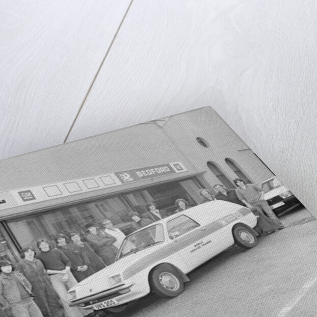 Bedford training van, Island Garages, Isle of Man by Manx Press Pictures