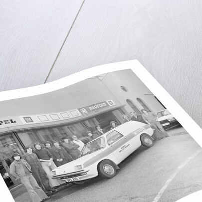 Bedford training van, Island Garages, Isle of Man by Manx Press Pictures