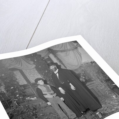 Magician at filming of Mysteries, Isle of Man by Manx Press Pictures