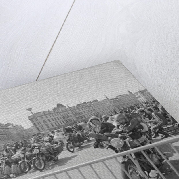 TT visitors waiting to leave on the boat by Manx Press Pictures