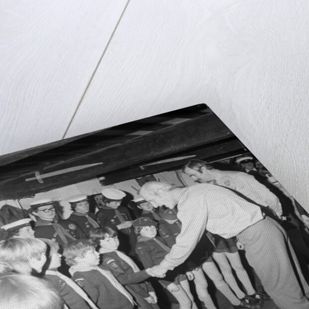 Chief Scout at Peel by Manx Press Pictures