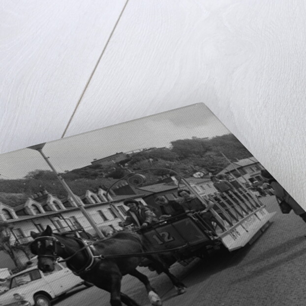 Horse tram parade, Douglas Promenade by Manx Press Pictures