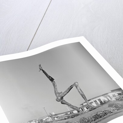 New sculpture at Ronaldsway Airport by Manx Press Pictures