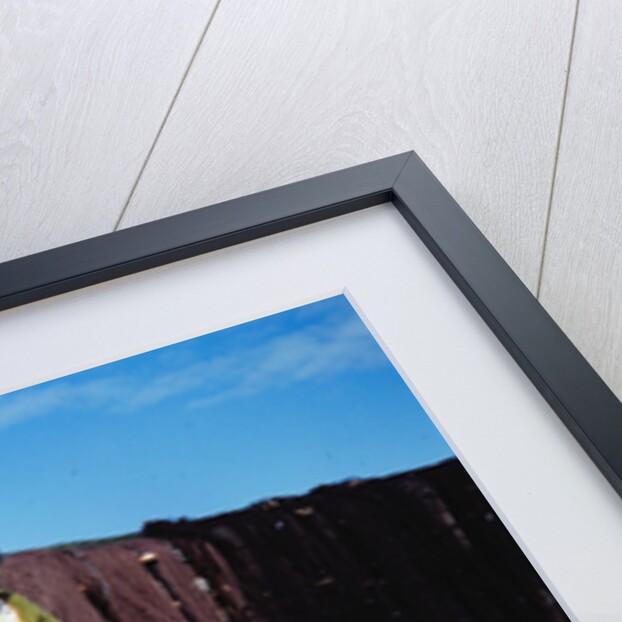 Mending the nets by Manx Press Pictures