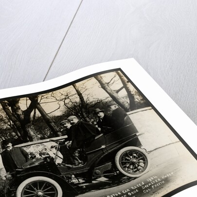 Sir Julian Orde's private motorcar at the first motorcar races 1904 by Anonymous