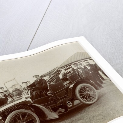 Charles Jarrott in a Wolseley, 1904 Gordon Bennett Trials by Anonymous