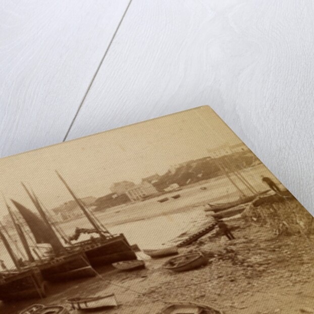 Fishing boats in Port Erin Bay by unknown