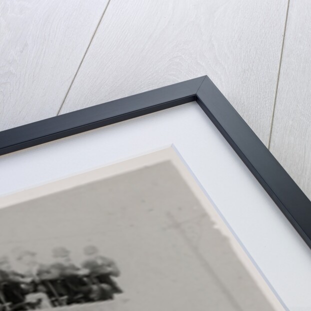 Douglas Southern Electric Railway director special poses near Little Ness car shed by Anonymous