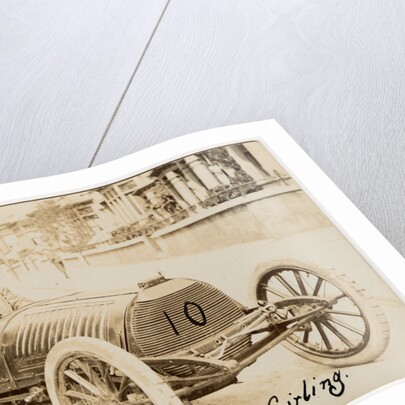 Sid Girling in a Wolseley, 1904 Gordon Bennett Trials by Anonymous