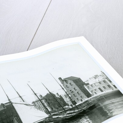 Douglas Inner Harbour and Shipping by John Miller Nicholson