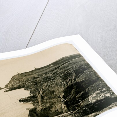 Calf of Man, twin lighthouses by George Bellett Cowen