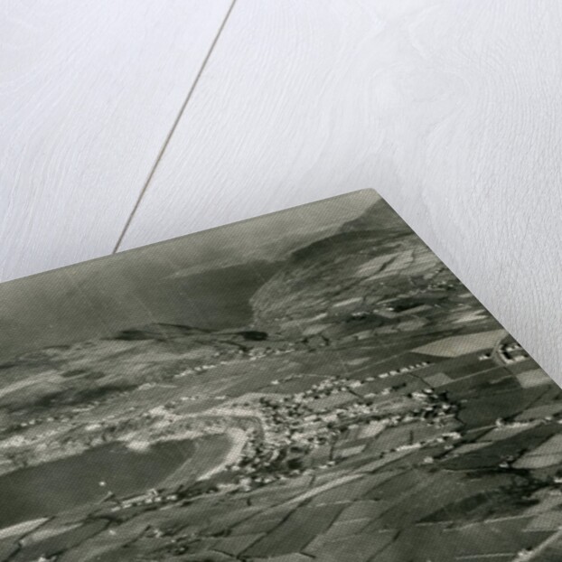 Aerial image of Mull Hill, Port Erin and Bradda Head by Unknown