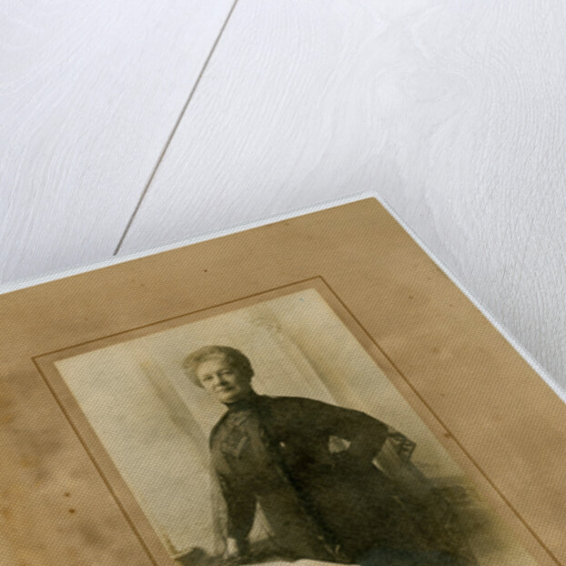 Mrs Laughton - framed portrait by George Bellett Cowen