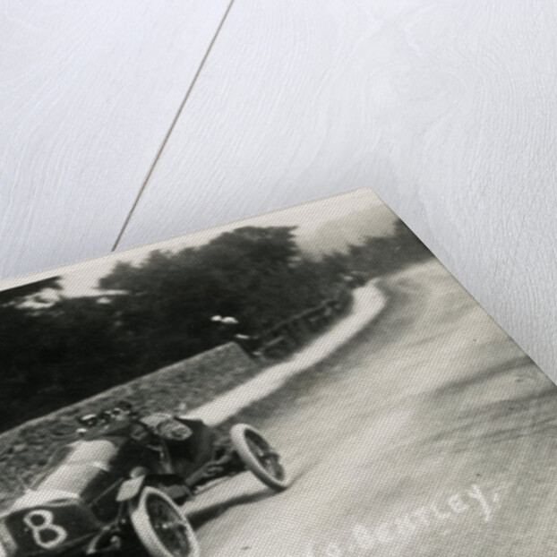 Motorcar no.8  W.O.Bentley, in a D.F.P. (Doriot, Flandrin & Parant) 1914 Tourist Trophy motorcar race by Anonymous