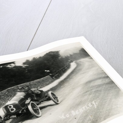 Motorcar no.8 W.O.Bentley, in a D.F.P. (Doriot, Flandrin & Parant) 1914 Tourist Trophy motorcar race by Anonymous