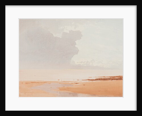 Snow cloud passing to south east by John Miller Nicholson