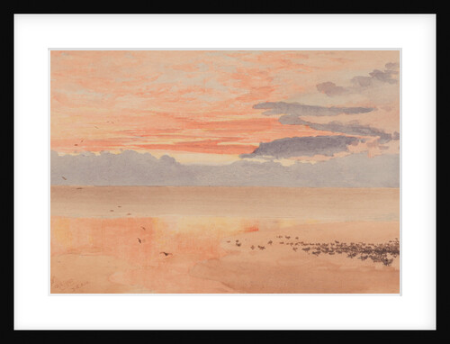 Red dawn by John Miller Nicholson