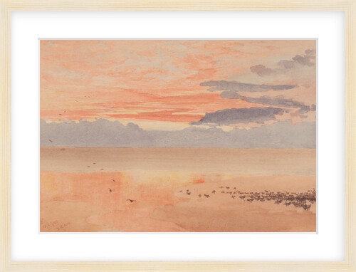 Red dawn by John Miller Nicholson