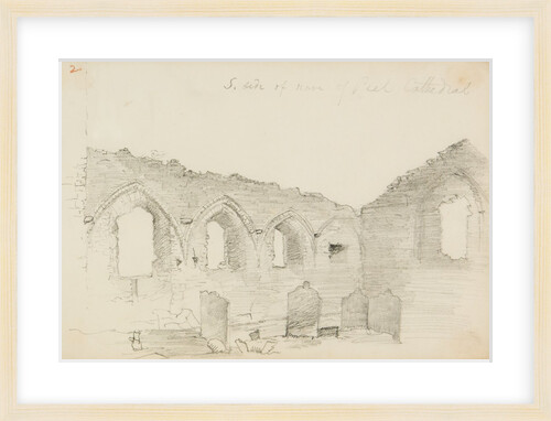 South Side of Nave of Peel Cathedral by Mary Anne Goodman