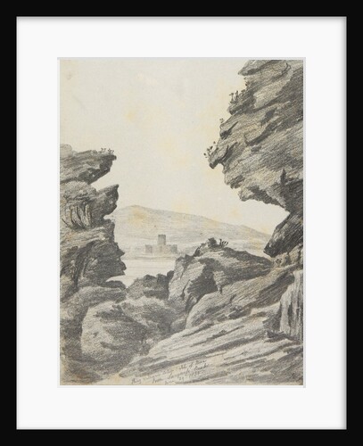 King William's College, Isle of Man from Langness Rocks by Mary Anne Goodman