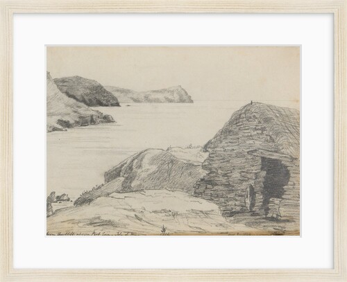 View from the cliff above Port Erin, Isle of Man by Mary Anne Goodman