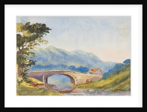 Manx Landscape with bridge by Georgina Gore Currie