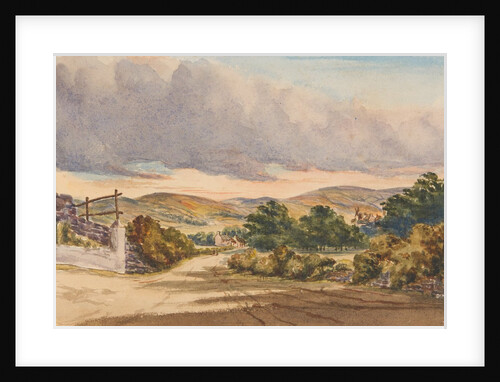 Kirk Michael Road (from Conk Crogher Chapel) by Georgina Gore Currie