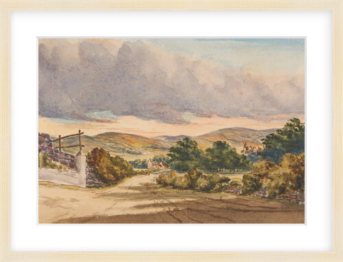 Kirk Michael Road (from Conk Crogher Chapel) by Georgina Gore Currie